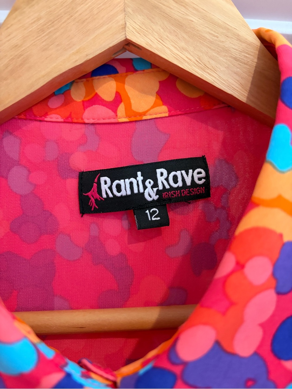 Bundle of 2  Rant and Rave Irish Design Connie Shirt Dresses in Size 12 - Picture 7 of 13